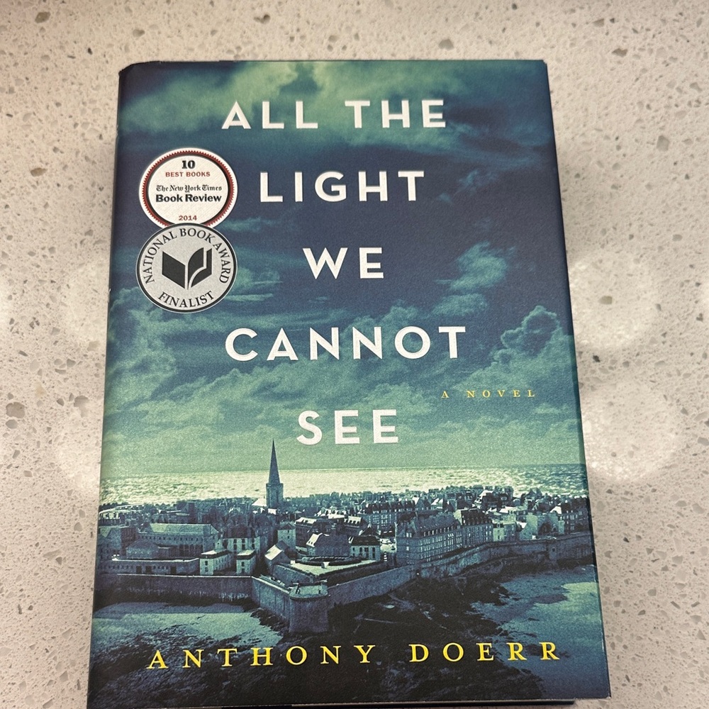 All the Light We Cannot See by Anthony Doerr - Blue Cover